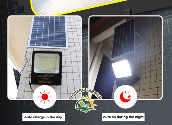 Solar Panel Led Wall Light - Image 2